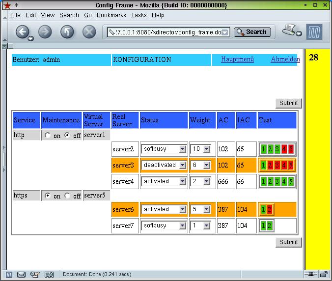 Konfiguration Warnung